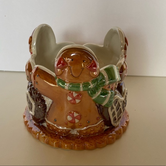 Christmas Gingerbread candle holder - Picture 1 of 9